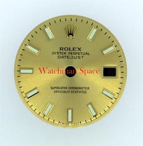 Original Lady Rolex Datejust 79173 79178 Champagne esfera palo luminoso 2/T #E30 - Imagen 1 de 3