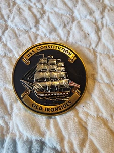 USS CONSTITUTION CPO MESS MÜNZE SELTEN UND SCHWER ZU FINDEN - Bild 1 von 2
