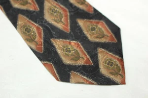 Corbata de seda ERMENEGILDO ZEGNA Hecha en Italia F69239 - Imagen 1 de 4