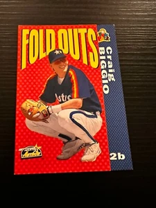 1994 Upper Deck Fun Pack Fold Outs Baseball Card #218 Craig Biggio (O4) - Picture 1 of 2