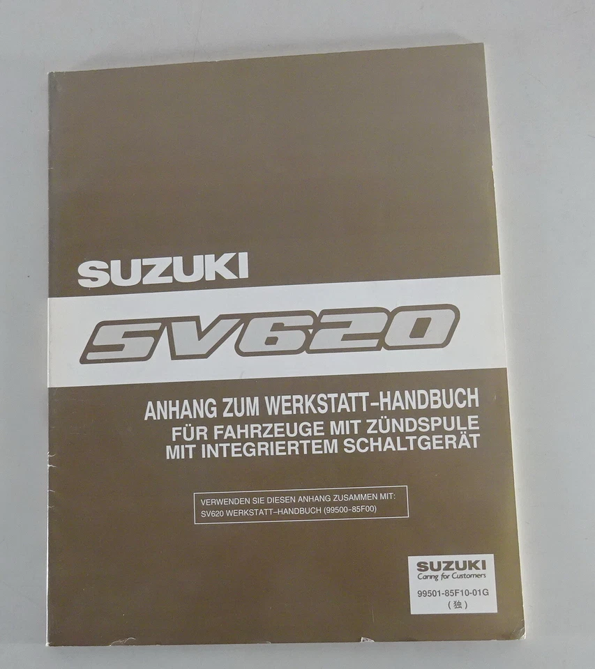 Manual De Taller Suplemento Suzuki Vitara SV 620 De 1996 - Imagen 1 de 1