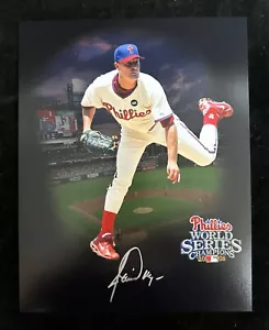 JAMIE MOYER Signed Autographed 11 x 14 Baseball Photo Philadelphia Phillies COA - Picture 1 of 1