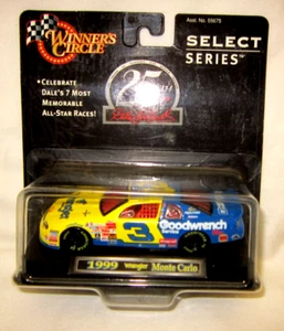 DALE EARNHARDT 1999 WINNER'S CIRCLE 1:43 SCALE YELLOW WRANGLER NASCAR#3-HOF-NEW2 - Picture 1 of 3