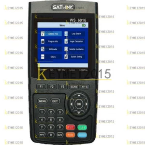 SATLINK WS-6916 DVB-S/S2 HD Misuratore di ricerca satellitare con MPEG-2/MPEG-4, QPSK, 8PSK - Foto 1 di 1