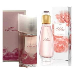 AVON Set Soft Musk 1.7 fl oz+ Avon Celebre 1.7 fl oz,  Women's perfume - Picture 1 of 3