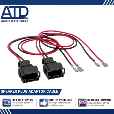 AUDIO TECH DIRECT Spina Adattatore Altoparlante Per Mercedes Classe C W203 W204 CLK W208 C209 CLS Telaio Cavo
