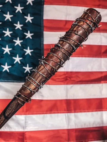 "Lucille"  REAL Negan Hardwood Replica-Apocolypse Version🩸 Cover