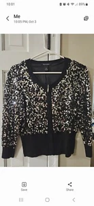 White House Black Market Sequin Top - Picture 1 of 1