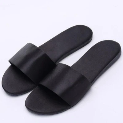 Women Summer Sheen Slipper Casual Shoes Slides Fashion Stain Flats Indoor Sndals - Image 1 of 4