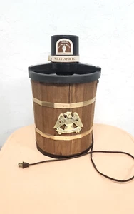 Vintage WILLAM MSBURG Sunbeam Electric Ice Cream Maker 4 Qt Wood Eagle Bucket VG - Picture 1 of 23