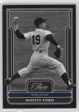 2023 Panini Three and Two Black 1/10 Whitey Ford #91 HOF