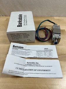 BARKSDALE 9692X SERIES FLAMEPROOF PRESSURE SWITCH 9692X-1CC-2-ALKW36- 15000 PSIG - Picture 1 of 12