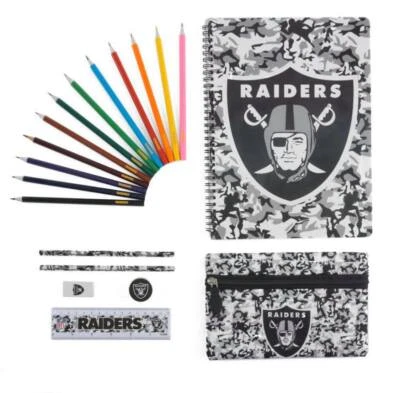 Ultimative NFL Super-Schreibset wählbar Patriots. Raiders, Giants, Green Bay OVP