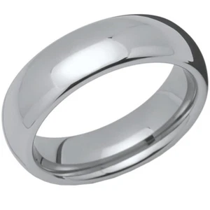 Nuevo anillo de boda joyería de carburo de tungsteno 6 mm banda de corte talla U - Imagen 1 de 1