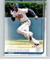 2019 TOPPS MINI On Demand NIKO GOODRUM Base Card Tigers #251