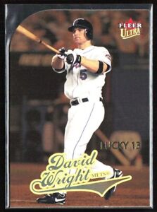 David Wright 2004 Fleer Ultra Gold Medallion Lucky 13 #392 New York Mets
