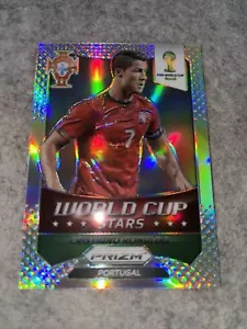 2014 Panini Prizm World Cup Stars Silver Prizm Cristiano Ronaldo #28 - Picture 1 of 2