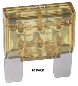 FUSE MAXI20 COOPER BUSSMANN 20 AMP MAXI BLADE-TYPE FUSE 10 Pack #MAXI20-10PK - Picture 1 of 2