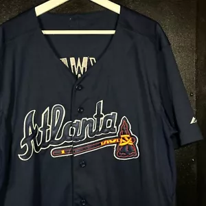 Jason Heyward #22 Atlanta Braves Majestic Authentic Collection Jersey Size 50 - Picture 1 of 7