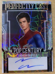 Tarjeta Superfractor Automático 1/1 TC 2357 Leaf 2023 Metal Pop Andrew Garfield Spiderman - Imagen 1 de 2