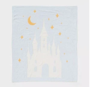 Disney Princess Cinderella Castle Throw Blanket by Pillowfort 58"L x 48"W (NWT) - Picture 1 of 5