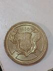 1986 £2 Two Pound Coin - Thistle - Scotland Commonwealth Games Commemoration