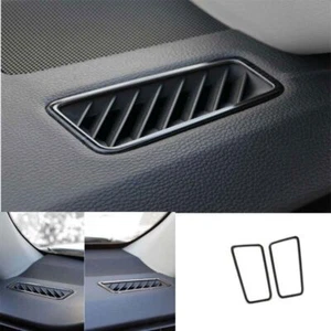 Trim 2X Air Outlet Vent Instrument L&R For Toyota RAV4 2019-2023 Black Titanium - Picture 1 of 6