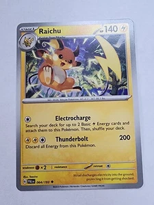 Pokemon TCG - Raichu - 064/193 Scarlet & Violet: Paldea Evolved NM - Bild 1 von 1