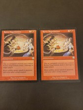 MTG Kyren Negotiations Mercadian Masques 198/350 Regular Uncommon x2