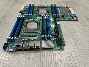 SUPERMICRO X10DRW-iT 2X E5-2600 V con 2 CPU Intel Xeon E5-2650 V3 2,3 GHz 10 core - Foto 1 di 4