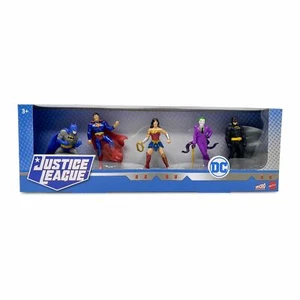 Paquete de 5 figuras de 3 pulgadas del equipo de la Liga de la Justicia de DC - Imagen 1 de 7