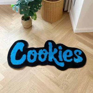 Cookies Tufted Rug - Non-slip Floor Mats  - Fluffy Runner Rug for all Rooms - Picture 1 of 11