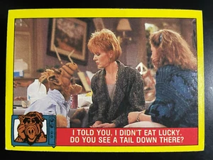 ALF 1987 Topps Picture Card Series #23 I Told You. I Didn’t Eat Lucky. Do You - Picture 1 of 2