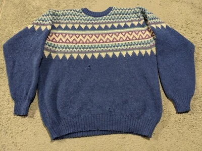 Icewear Suéter Mujer Grande Vintage Lana Sudadera Fair Isle Islandia Islandia Foto 1 de 4