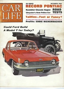 1961 Pontiac Catalina Super Stock S/S featured/tested in vintage Car Life - Imagen 1 de 3
