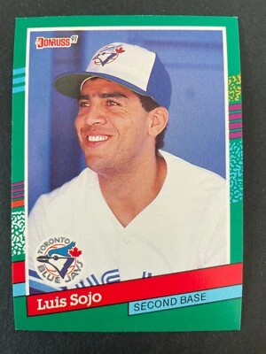 Luis SOJO 1991 Donruss Baseball #579 Toronto Blue Jays - Image 1 of 2