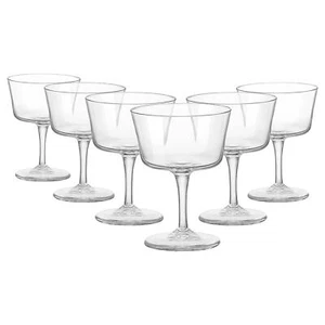 Bormioli Rocco 12x Bartender Novecento Champagne Saucers Coupe 220ml Clear - Picture 1 of 6