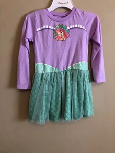 Disney Princess The Little Mermaid Ariel One Piece Dress Size 5/6 - Picture 1 of 7