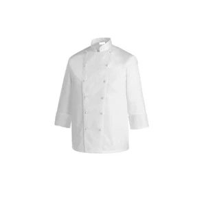 Giacca Cuoco Chef Confort Bianca Con Il Tuo Nome Ricamato Kochjacke Offerta - Imagen 1 de 2