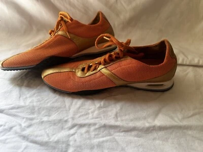 Cole Haan Shoes 8 AA Women's Sneaker Yellow Mesh White Leather EUC - Image 1 of 4