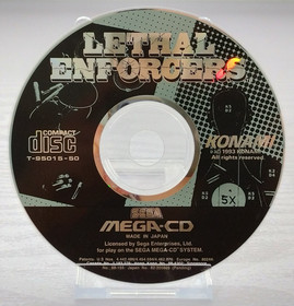 Lethal Enforcers For Sega Mega CD - Disc Only In VGC