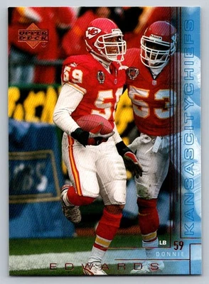2000 Upper Deck #108 Donnie Edwards - Image 1 of 2