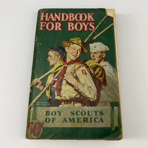 BSA Manuale Revisionato per Ragazzi 1° Edizione 39° Stampa 1946 Paperback BO-388 - Foto 1 di 8