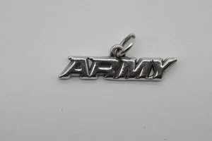 Dije James Avery plata esterlina ejército retirado - Imagen 1 de 3