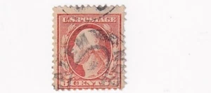 STAMPS US SCOTT 336 "Washington" 6 CENT 1908 USED FANCY CANCEL - K - Picture 1 of 1