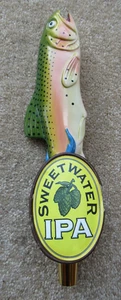 Sweetwater IPA Figural Rainbow Trout Fish Beer Tap Handle Bar Pub VG Cond Micro - Picture 1 of 9