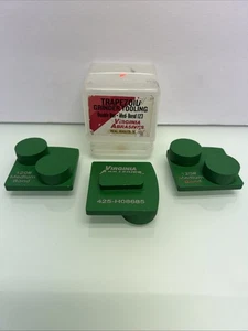 Virginia Abrasives Double Dot MED Bond 120 Extra Fine Grinders 3 Pack Green - Picture 1 of 7