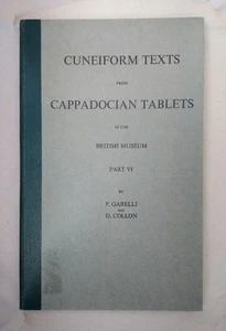 Cuneiform Texts from Cappadocian Tablets in the British Museum. Part VI. Garelli - Picture 1 of 1