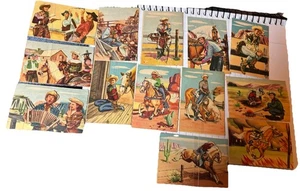 Vintage 1953 Post Müsli Roy Rogers Pop Out Karten Lot 13 - Bild 1 von 9
