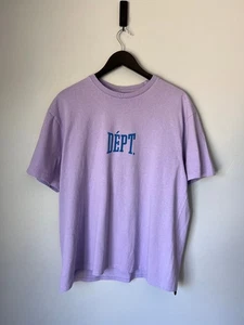 Camiseta Gallery Dept Gym Logo - Talla Mediana - Lila - NUEVA - Imagen 1 de 8